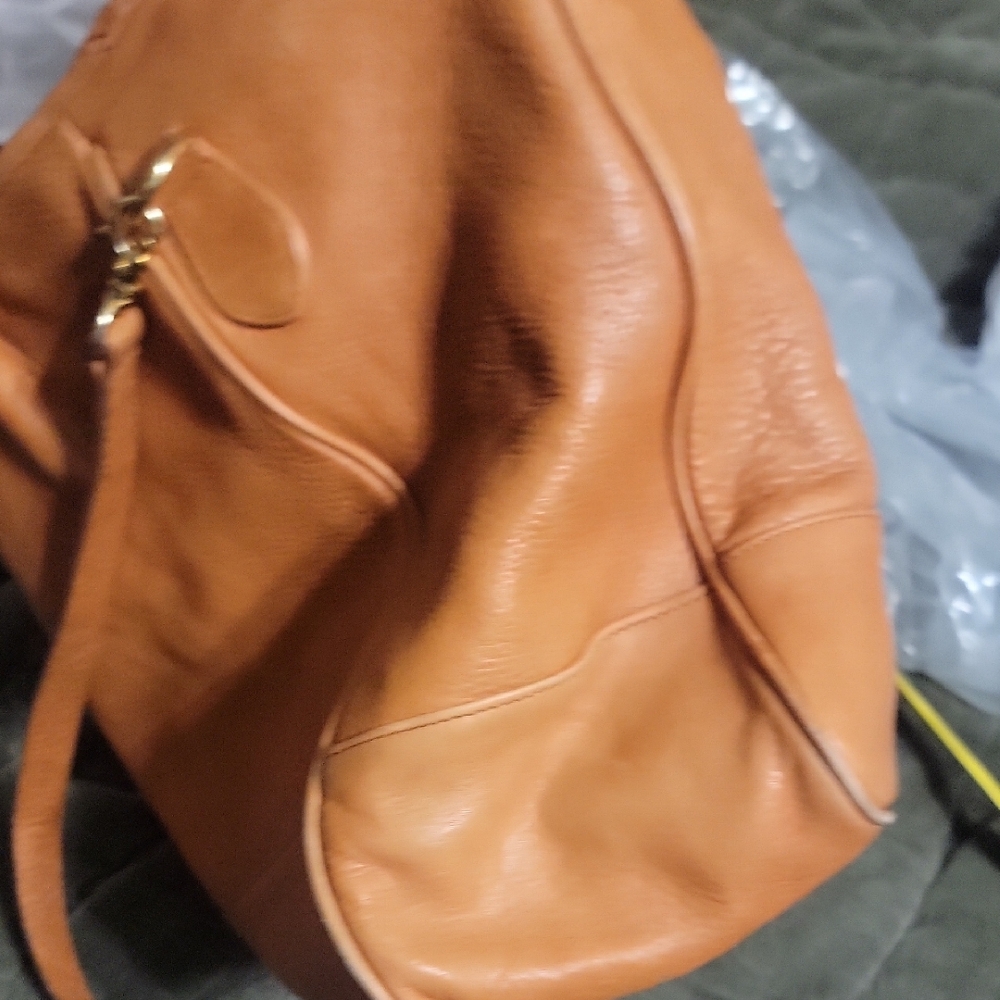 Talbots Brown Leather Bag - Picture 7 of 7